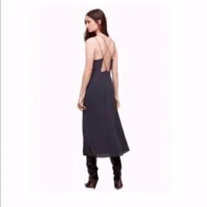Aritzia Wilfred Black Angelique Dress Size XS